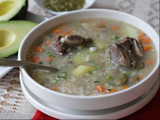 Sopa de cuchuco
